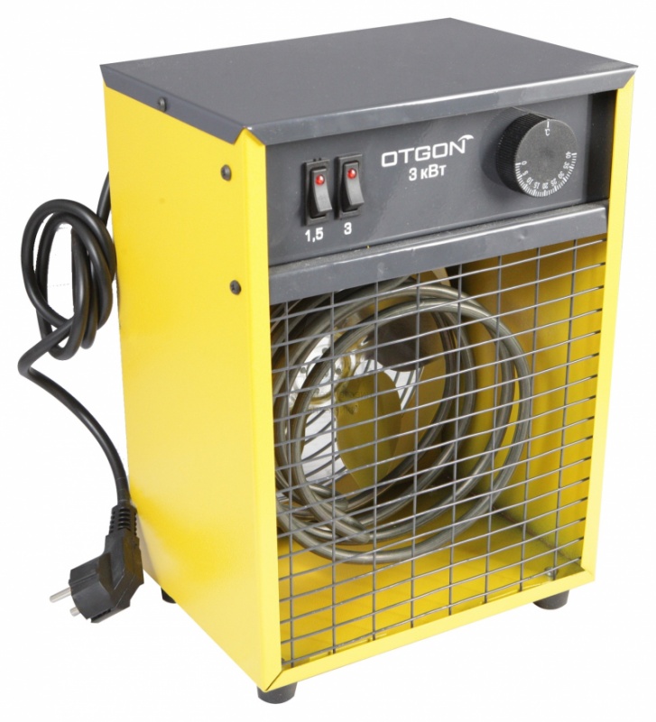 Купить Otgon КЭВ-3, 3 кВт, желтый в интернет-магазине Дождь