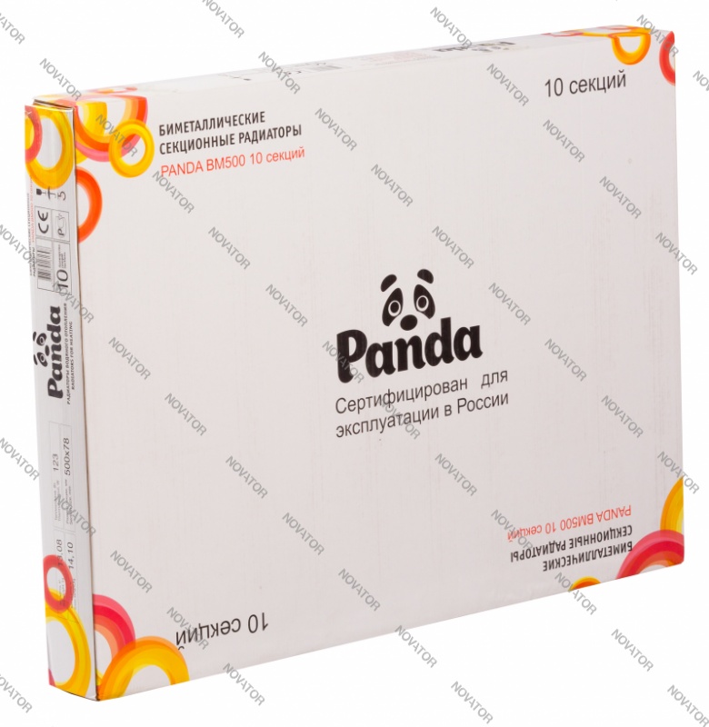 Panda BM500 New, 10 секций