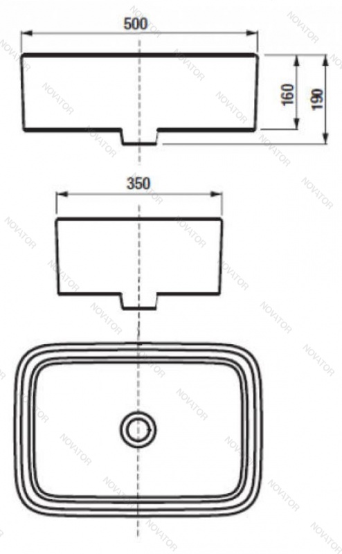 Roca Mila 32700B000, 50 cм