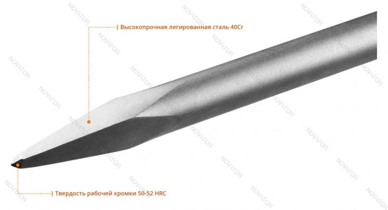 Зубр Эксперт 29375-00-400, шестигранный, 400мм