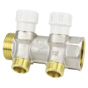 Купить Varmega VM14732, 1"х2 выхода, евроконус 3/4" в интернет-магазине Дождь