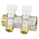 Varmega VM14732, 1"х2 выхода, евроконус 3/4"