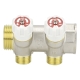 Varmega VM14732, 1"х2 выхода, евроконус 3/4"