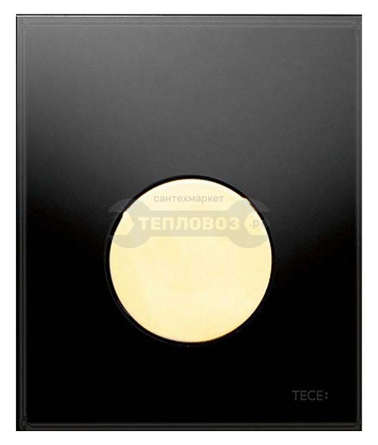 Купить TECEloop Urinal 9242658, черный/позолоченный в интернет-магазине Дождь