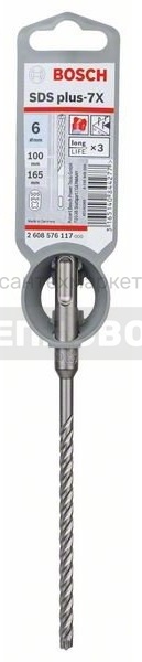 Купить Bosch 2608576118 7X SDS plus, 6х150/215мм в интернет-магазине Тепловоз