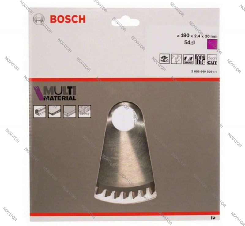 Bosch MM MU H, 2608640509 ,190х30-54