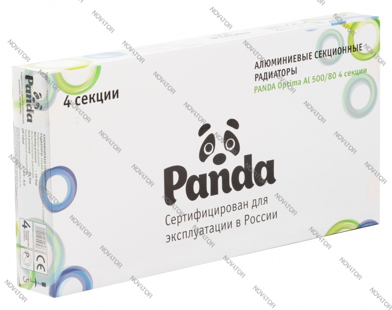 Panda Optima AL 500/80, 4 секций
