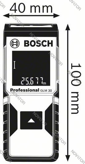 Bosch GLM 30 арт. 0 601 072 500, 0,15 – 30,00 м