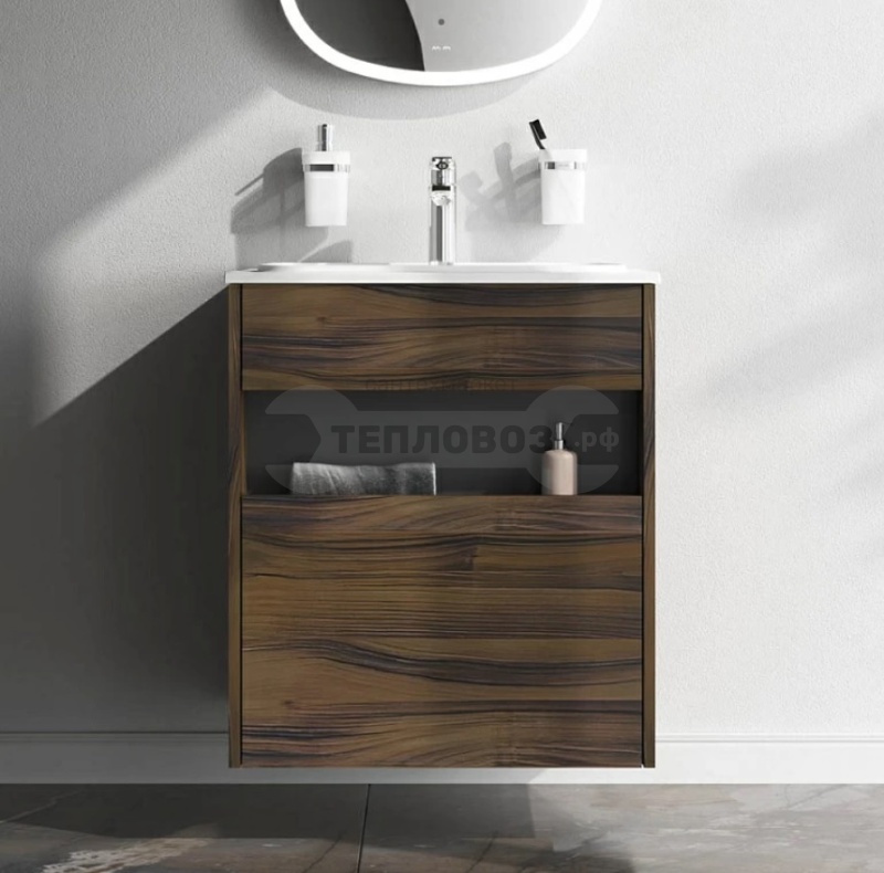 Купить AM.PM Func 60 см, темное дерево в интернет-магазине Тепловоз