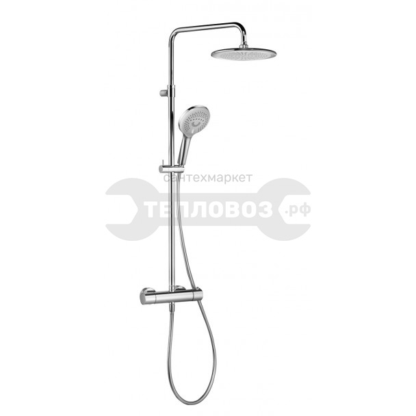 Купить Kludi Freshline Dual Shower System 6709205-00, хром/белый в интернет-магазине Тепловоз