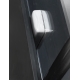 Galletta 90х90 см, 310 90Q-W-BT-01, прозрачное стекло, профиль черный, без поддона