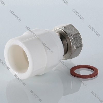 Valtec 708 PPR 20х3/4" с накидной гайкой