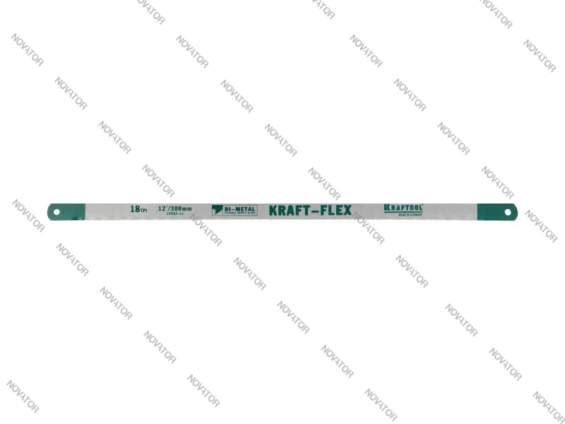 Kraftool Kraft- Flex Bi-Metal, 18TPI, 300 мм, 10 шт