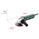 Metabo W 650-125 603602010, 650вт