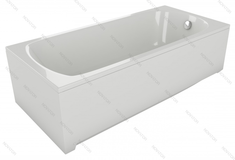170х75 см Aquatek Ника Eco NIK170-0000001, каркас AR-0000030, панель EKR-F0000067
