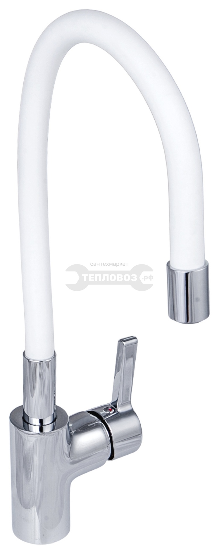 Купить Otgon M54410-083C-White, хром/белый в интернет-магазине Тепловоз