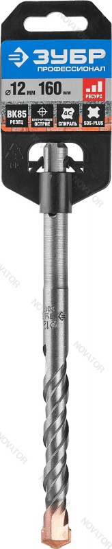 Зубр Эксперт 29314-160-12 SDS-Plus, 12х160 мм, S4
