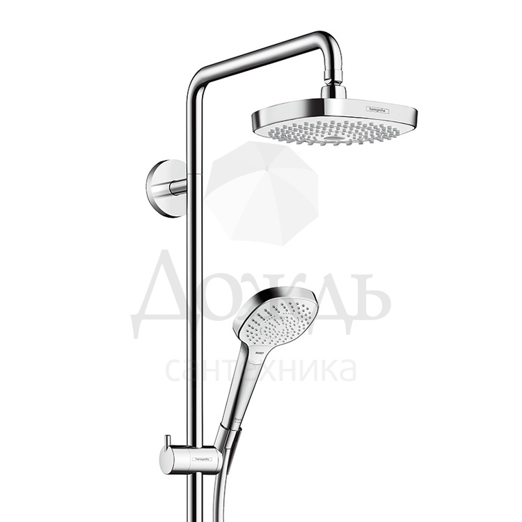 Hansgrohe Croma Select E 180 2jet Shoverpipe 27256400 купить за 59 418 руб. Купить Hansgrohe Croma Select E 180 2jet Shoverpipe 27256400 в интернет-магазине Дождь