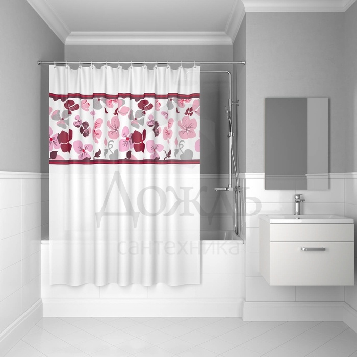 Iddis Peva Nemesia P23PV11i11, 1800х1800 мм, белый/красный купить за 790 руб. Купить Iddis Peva Nemesia P23PV11i11, 1800х1800 мм, белый/красный в интернет-магазине Дождь