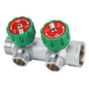 Купить Varmega VM14602 вр 3/4"х2-выхода нр 1/2" в интернет-магазине Дождь