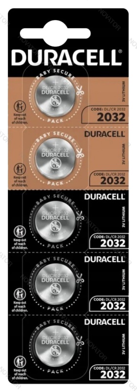 Duracell Specialty, CR2032 BL5 (блистер 5шт)