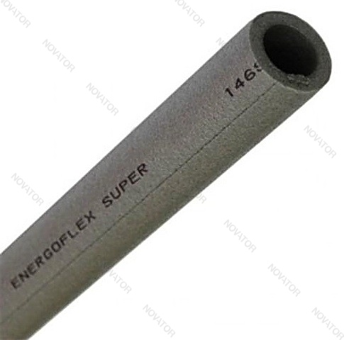 Energoflex Super, 6 мм х 28 мм (2 метра), серый, цена за 1 м.