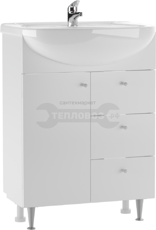 Купить Домино Айсберг Промо DP2628T, 60 см, белый в интернет-магазине Тепловоз
