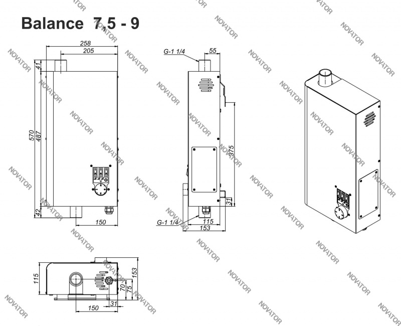 Zota Balance 7,5 кВт