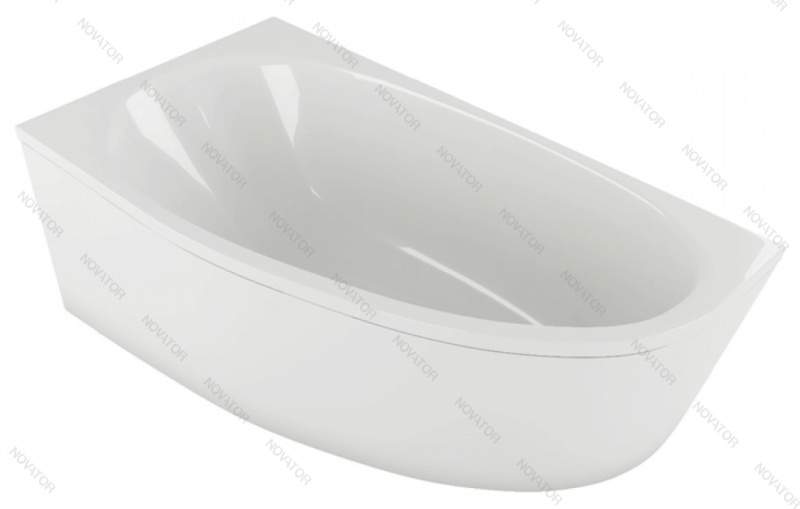 170х90 см Aquatek Дива Eco DIV170-0000002, каркас KAR-0000026, панель EKR-F0000061