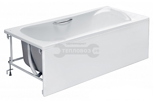 Купить 180х80 см Roca Becool Z.RU93.0.278.2, каркас Z.RU93.0.278.6, отверстия под ручки, ручки, слив-перелив, панель Z.RU93.0.278.3 в интернет-магазине Тепловоз