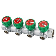 Купить Varmega VM14604 вр 3/4"х4-выхода нр 1/2" в интернет-магазине Дождь