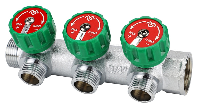 Купить Varmega VM14603 вр 3/4"х3 выхода, нр 1/2" в интернет-магазине Дождь