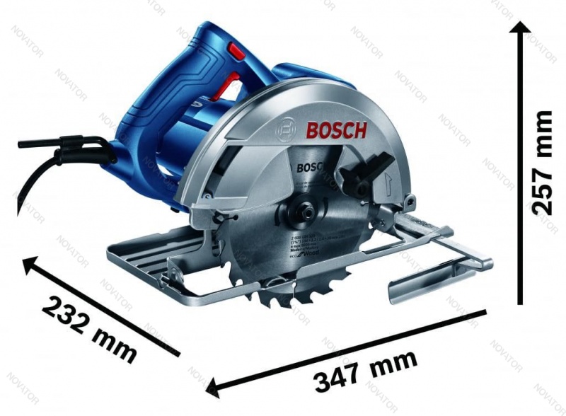 Bosch GKS 140, 06016B3020, 1,4кВт