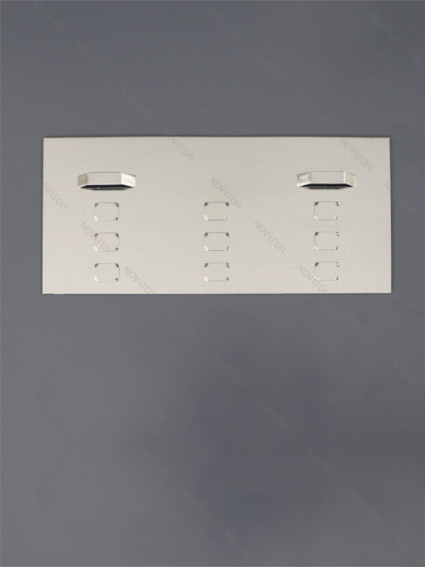 Континент Равини LED В713, 50х100 см, черный