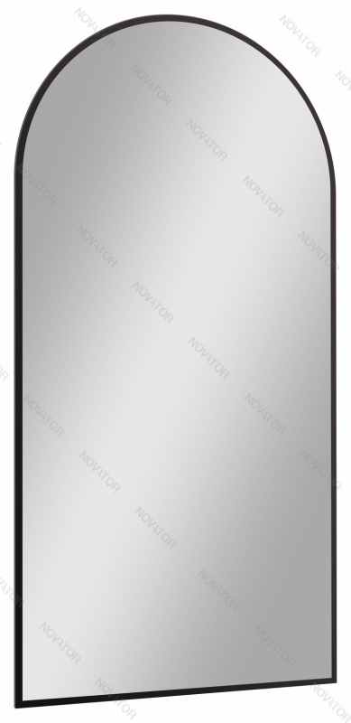 Континент Равини LED В713, 50х100 см, черный