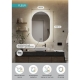 Континент Флер LED ЗЛП4983, 50х100 см
