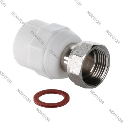Valtec 708 PPR 20х3/4" с накидной гайкой