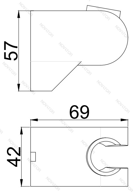 Otgon P29074H, черный