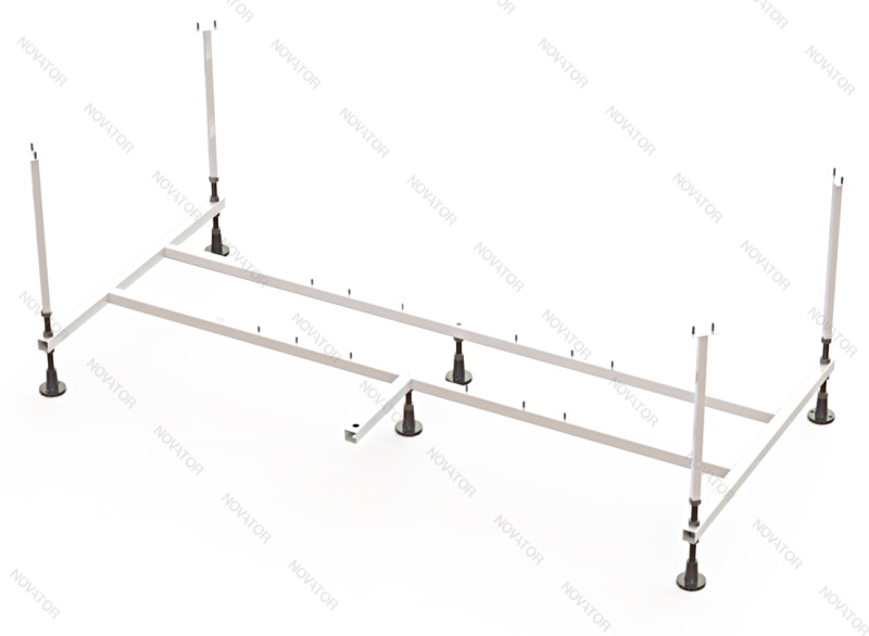 170х70 см Domani-Spa Rest, каркас F17070-V1.2, установочный комплект к каркасу DS09CI1-Rt1-V1.2, панель DS03S170-01