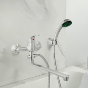 Смеситель для ванны с душевым гарнитуром Otgon Holly M33034-010CА