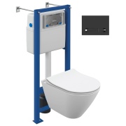 Cersanit Vector A6491, City Smart CO DPL EO Slim LP, Estetica A64112 черный/хром купить за 35 386 руб. Купить Cersanit Vector A6491, City Smart CO DPL EO Slim LP, Estetica A64112 черный/хром в интернет-магазине Дождь