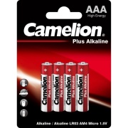 Купить Camelion LR03 Plus Alkaline BL-4 1.5В, 4шт в интернет-магазине Дождь