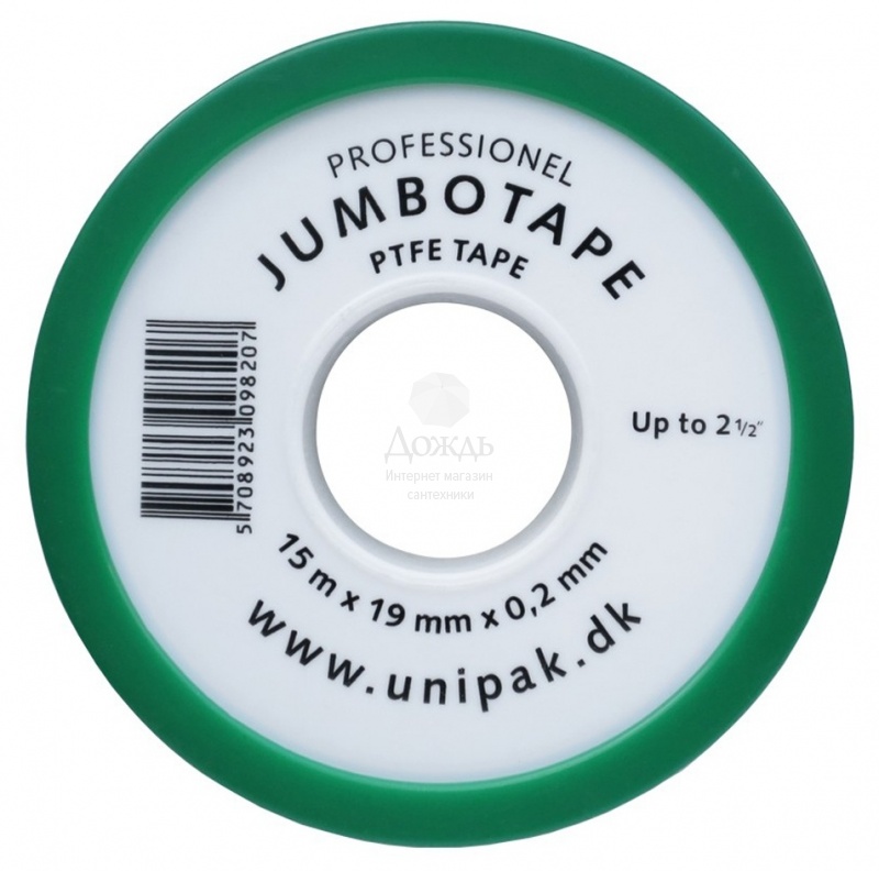 Купить Unipak Jumbotape Prof , 19мм х 0,2мм х 16,5м в интернет-магазине Дождь