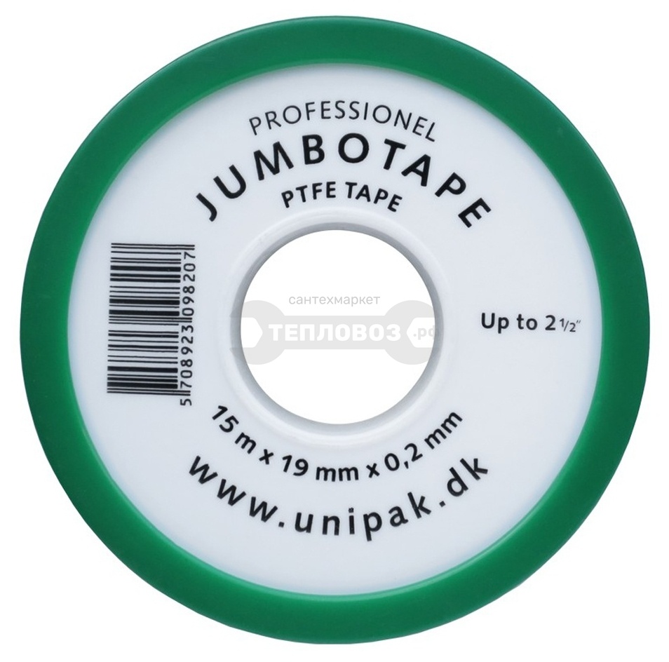 Купить Unipak Jumbotape Prof , 19мм х 0,2мм х 16,5м в интернет-магазине Тепловоз