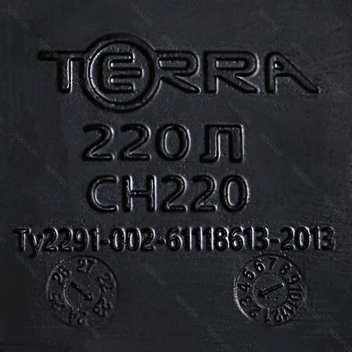 Terra CH220, для душа, черный