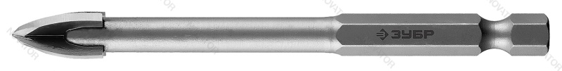 Зубр Эксперт 29845-06, шестигранный хвостовик, 6 мм