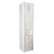 Roca Ronda ZRU9303006, 32 см, бетон/белый