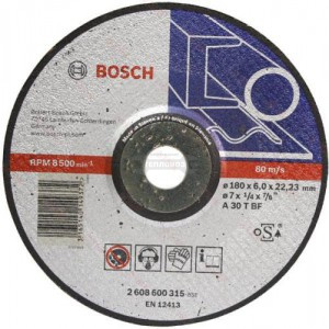 Купить Bosch 2608600315, 180х6х22мм в интернет-магазине Тепловоз
