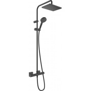 Купить Hansgrohe Vernis Shape Showerpipe 230 1jet 26286670, черный матовый в интернет-магазине Дождь