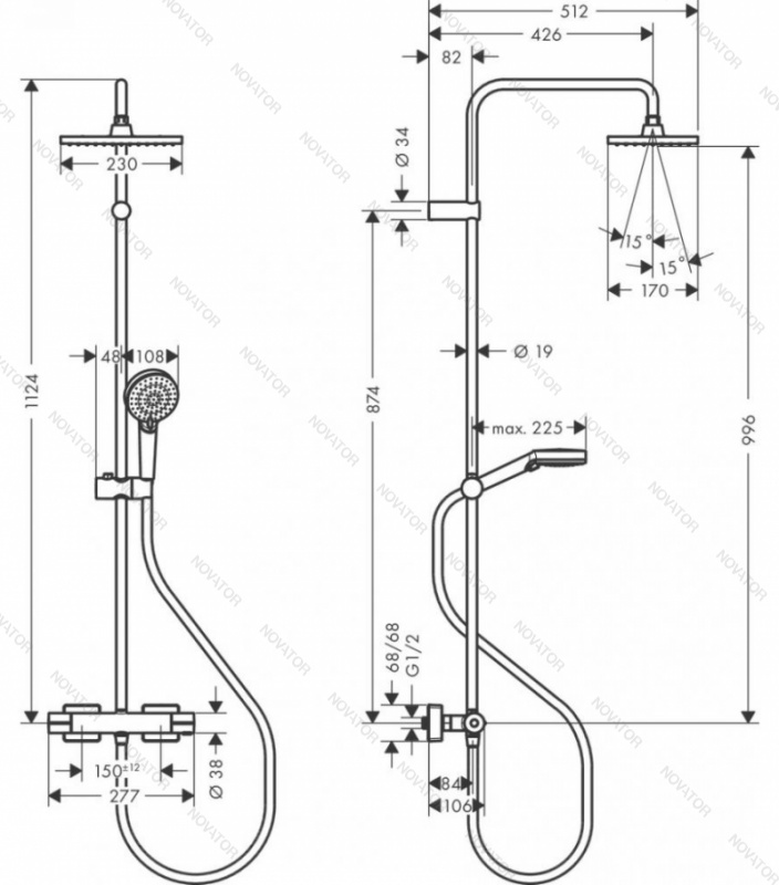 Hansgrohe Vernis Shape 26286000